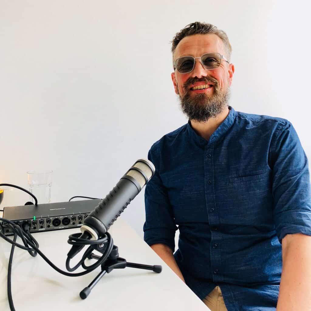 Jens Balle på besøg i podcasten hos Ophelia
