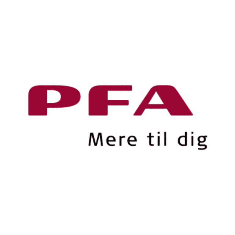 Logo for pensionsselskabet PFA